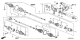 Diagram for Honda Accord CV Boot - 44018-S9A-020