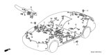 Diagram for 2000 Honda Civic Fuel Pump Wiring Harness - 32170-S02-A01