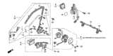 Diagram for 1990 Honda Accord Seat Belt - 04835-SM1-A00ZB