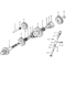 Diagram for Honda Prelude Transfer Case Output Shaft Snap Ring - 94560-62200