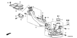 Diagram for 2014 Honda Crosstour Air Duct - 17253-R40-A00