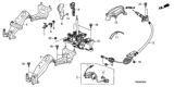 Diagram for 2012 Honda Insight Shift Indicator - 54715-TM8-A51ZB