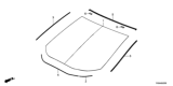 Diagram for 2015 Honda Civic Windshield - 73111-TR3-A21