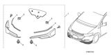 Diagram for Honda Insight Spoiler - 08F01-TM8-110