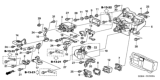 Diagram for Honda Accord Hybrid Battery Sensor - 1K530-RCJ-003