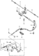 Diagram for Honda Prelude Parking Brake Cable - 47520-692-671