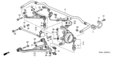 Diagram for 2005 Honda S2000 Sway Bar Link - 52320-S2A-003