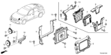 Diagram for 2020 Honda Civic Engine Control Module - 37820-5AN-AR2