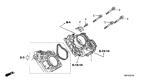 Diagram for 2007 Honda Civic Throttle Body - 16400-RNE-A01