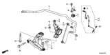 Diagram for 2017 Honda Fit Steering Knuckle - 51216-T5R-A02