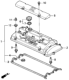 Diagram for 1996 Honda Prelude Oil Filler Cap - 15610-P2A-000