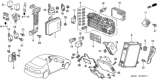 Diagram for 1996 Honda Civic Cruise Control Module - 36700-S01-A01