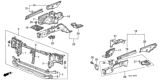 Diagram for Honda Accord Radiator Support - 60400-SE0-A01ZZ