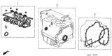 Diagram for 2004 Honda Accord Cylinder Head Gasket - 06110-RAA-A03