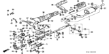 Diagram for 1997 Honda Accord Catalytic Converter - 18160-P0A-L11