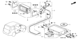 Diagram for 2004 Honda Pilot Antenna - 39835-S9V-A01