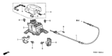 Diagram for 2004 Honda Civic Accelerator Cable - 17880-PZA-A01