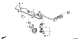 Diagram for 2013 Honda Civic Fuel Rail - 16620-RW0-A01