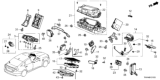 Diagram for Honda Accord Hybrid Body Control Module - 38809-TWA-A12