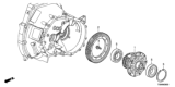 Diagram for Honda Civic Differential - 41100-RAR-000