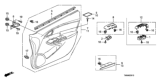 Diagram for Honda Insight Door Seal - 72335-TM8-003