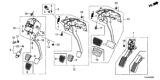 Diagram for Honda CR-Z Clutch Switch - 36760-T5A-J01