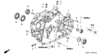 Diagram for Honda Odyssey Bellhousing - 21111-P7T-010