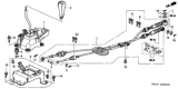 Diagram for Honda CR-V Automatic Transmission Shift Levers - 54100-S9A-003