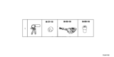 Diagram for 2014 Honda Accord Ignition Lock Cylinder - 06350-T3L-A51