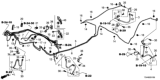Diagram for 2014 Honda Accord Brake Line - 46376-T3V-A00