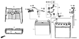 Diagram for 2015 Honda Accord Hybrid Battery Cable - 32600-T3Z-A00