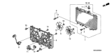 Diagram for 2005 Honda Accord Radiator - 19010-RAA-A81