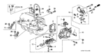 Diagram for 1998 Honda Prelude Idle Control Valve - 36450-P13-004