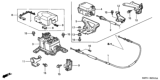 Diagram for 2005 Honda Civic Accelerator Cable - 17880-PLR-A01