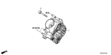 Diagram for Honda Accord Hybrid Throttle Body - 16400-5K1-A01