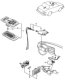 Diagram for 1983 Honda Civic Dome Light - 34260-SA4-003