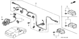 Diagram for 1997 Honda Accord Air Bag Control Module - 06772-SV4-A71