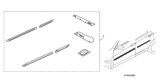 Diagram for 2012 Honda Crosstour Door Moldings - 08P05-TP6-110