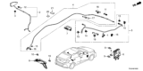 Diagram for 2020 Honda Civic Antenna - 39150-TEA-A21ZP