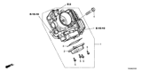 Diagram for 2012 Honda Civic Throttle Body - 16400-RW0-A01