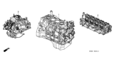 Diagram for 2000 Honda Accord Engine - 10002-PJK-A24