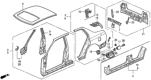 Diagram for Honda Accord Fuel Door - 63910-SV4-000ZZ