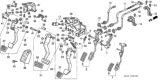 Diagram for Honda Civic Brake Light Switch - 36750-SR3-003