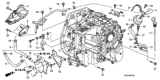 Diagram for 2009 Honda Accord Transmission Oil Cooler Hose - 25213-RPC-003