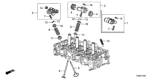 Diagram for 2012 Honda Accord Rocker Arm - 14610-R41-L00