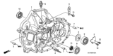 Diagram for Honda Element Bellhousing - 21000-PZF-305
