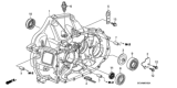 Diagram for 2010 Honda Element Bellhousing - 21000-PZF-305