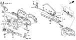 Diagram for Honda Del Sol Intake Manifold - 17100-P28-A01