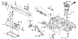 Diagram for 1998 Honda Odyssey Intake Manifold - 17110-PAA-G00