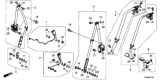 Diagram for 2016 Honda Accord Seat Belt Buckle - 04816-T3L-A80ZA